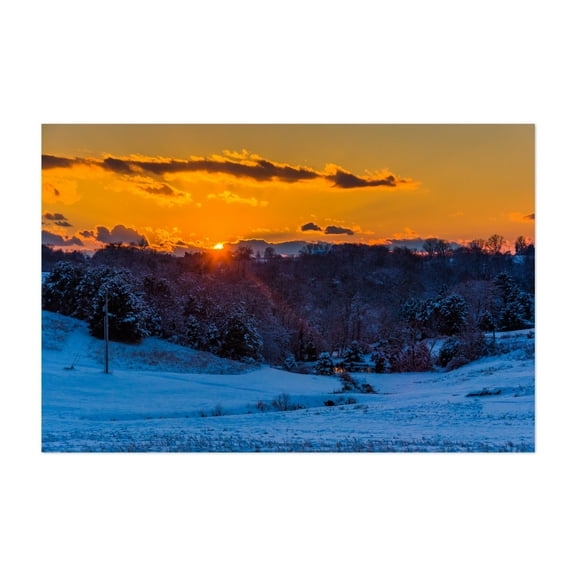 Before Dusk - Pennsylvania Photography Unframed Wall Art Print 5 x 7 inches