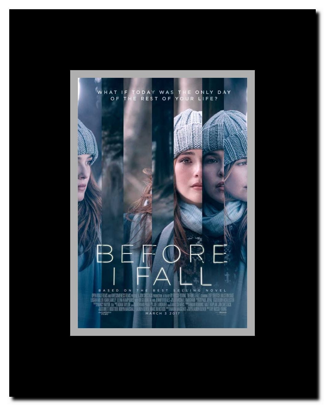 Before I Fall Framed Movie Poster