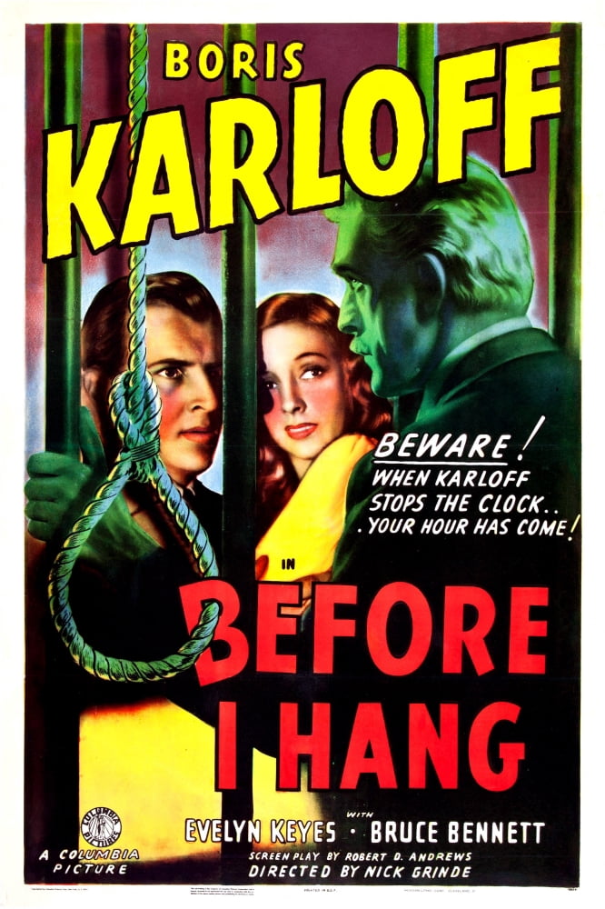 Before I Hang U Canvas Art -  (11 x 17)
