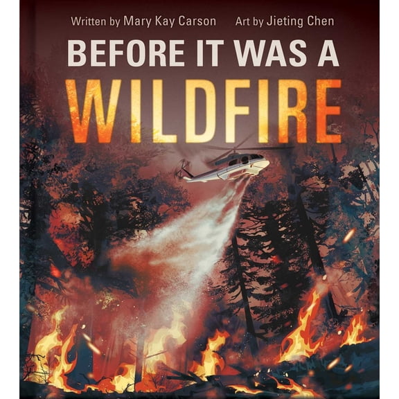 Before It Was Before It Was a Wildfire (a Nonfiction Earth Science Picture Book with Double Gatefold for Kids), (Hardcover)