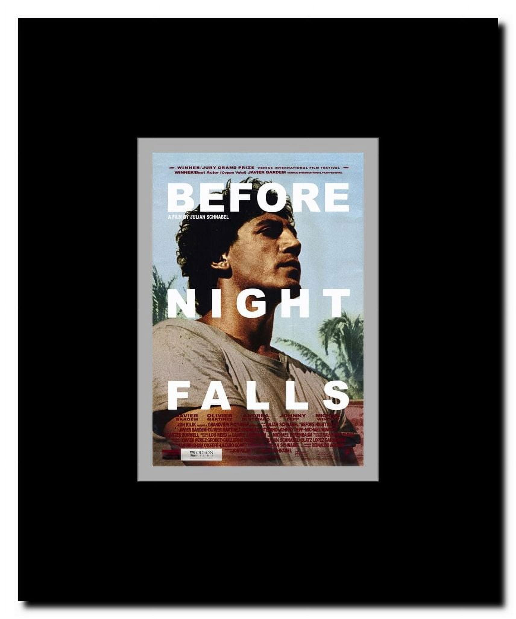 Before Night Falls Framed Movie Poster