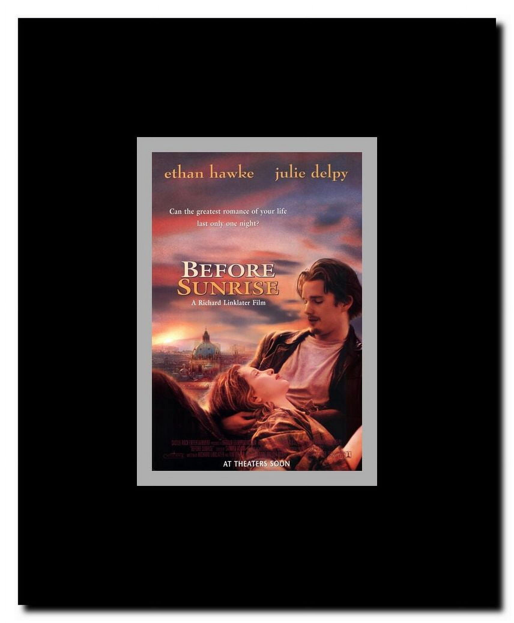 Before Sunrise Framed Movie Poster