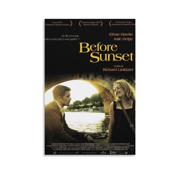 Before Sunrise Movie Poster  Posters Art Print Wall Photo Paint Poster Hanging Picture Family Bedroom Decor