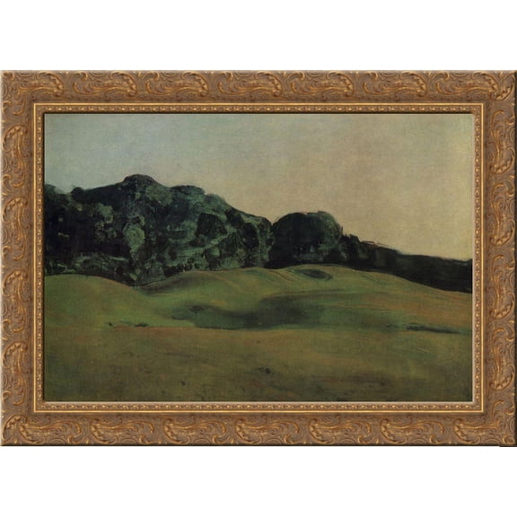Before Sunset 24x18 Gold Ornate Wood Framed Canvas Art by Konstantin Somov