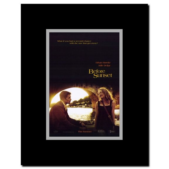 Before Sunset Framed Movie Poster