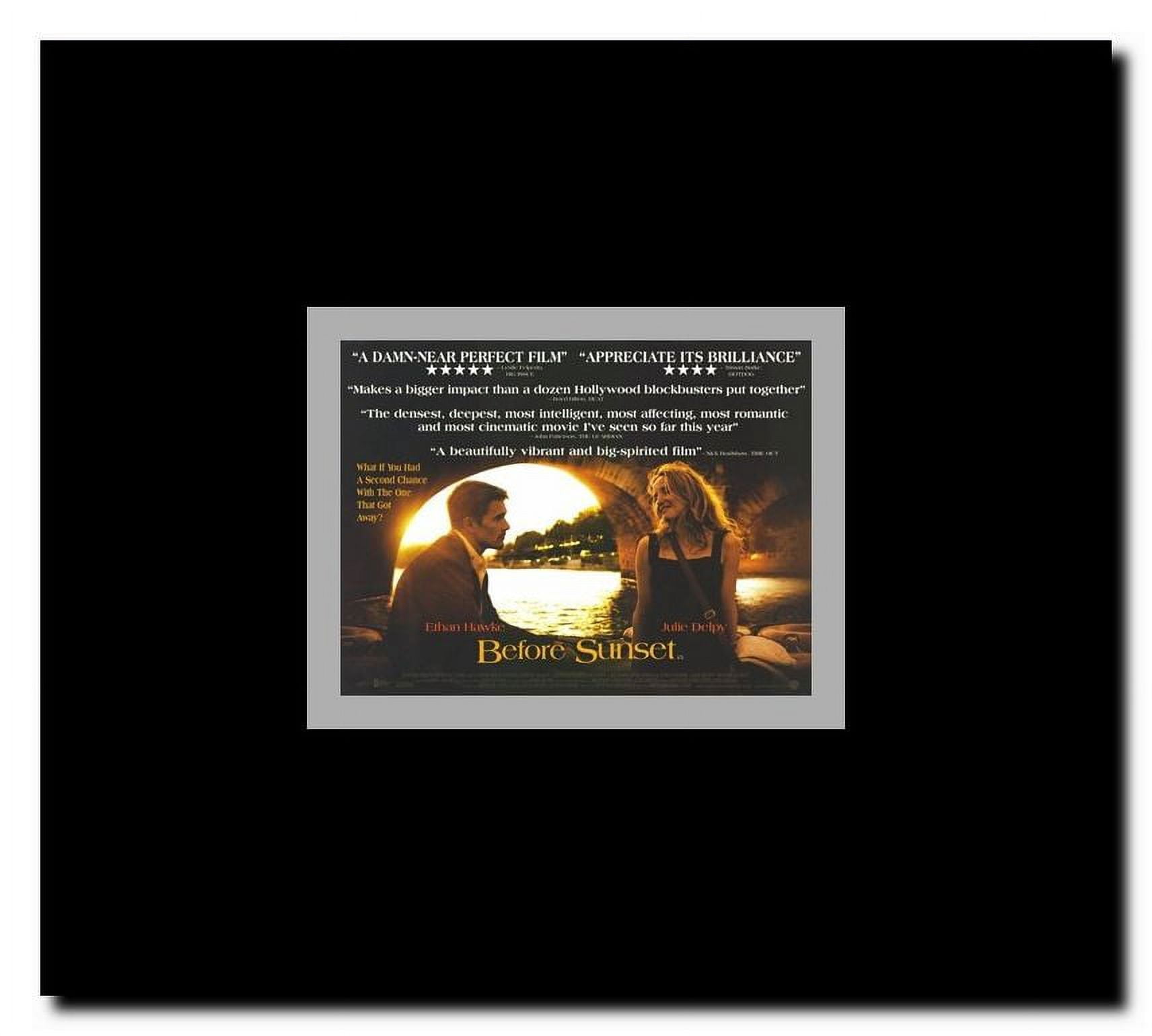 Before Sunset Framed Movie Poster