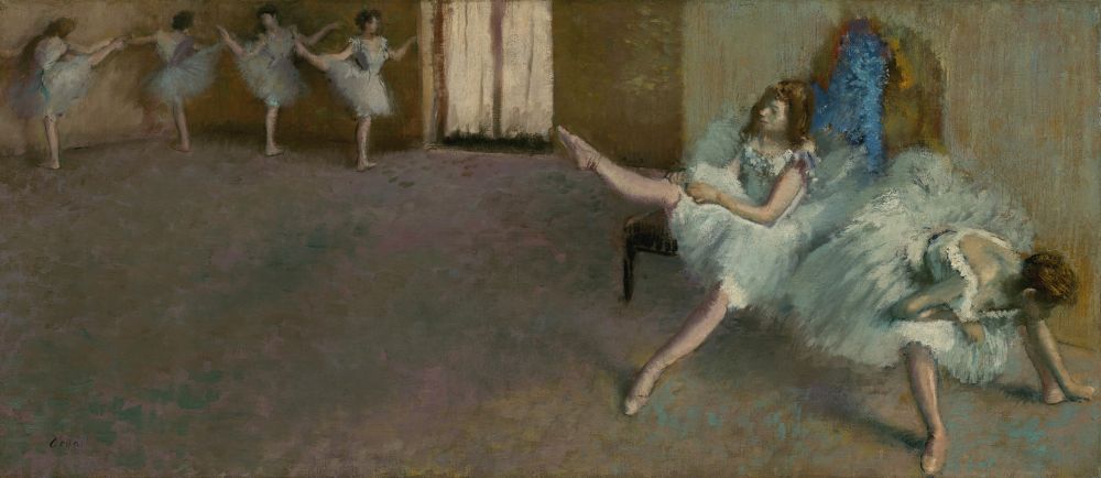 Before The Ballet Canvas Art - (24 x 18)