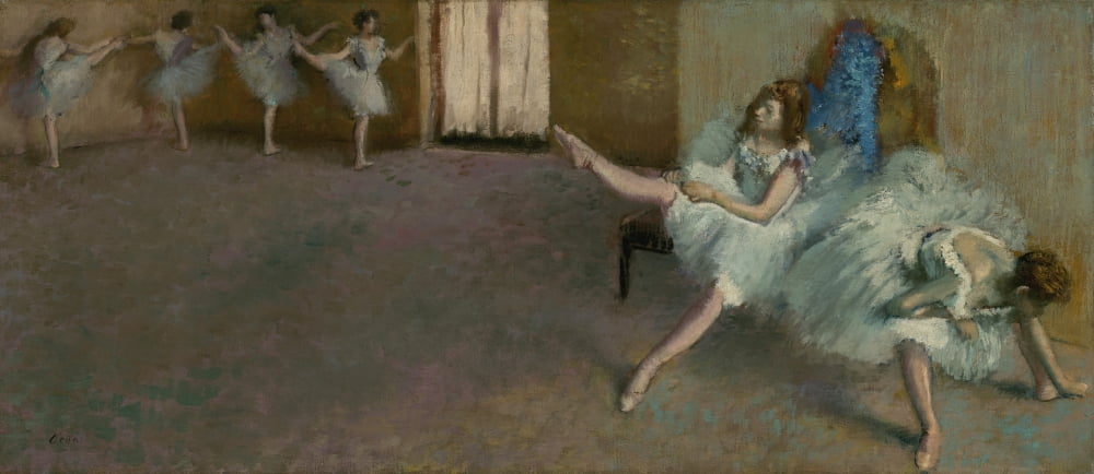 Before The Ballet Canvas Art - (36 x 24)
