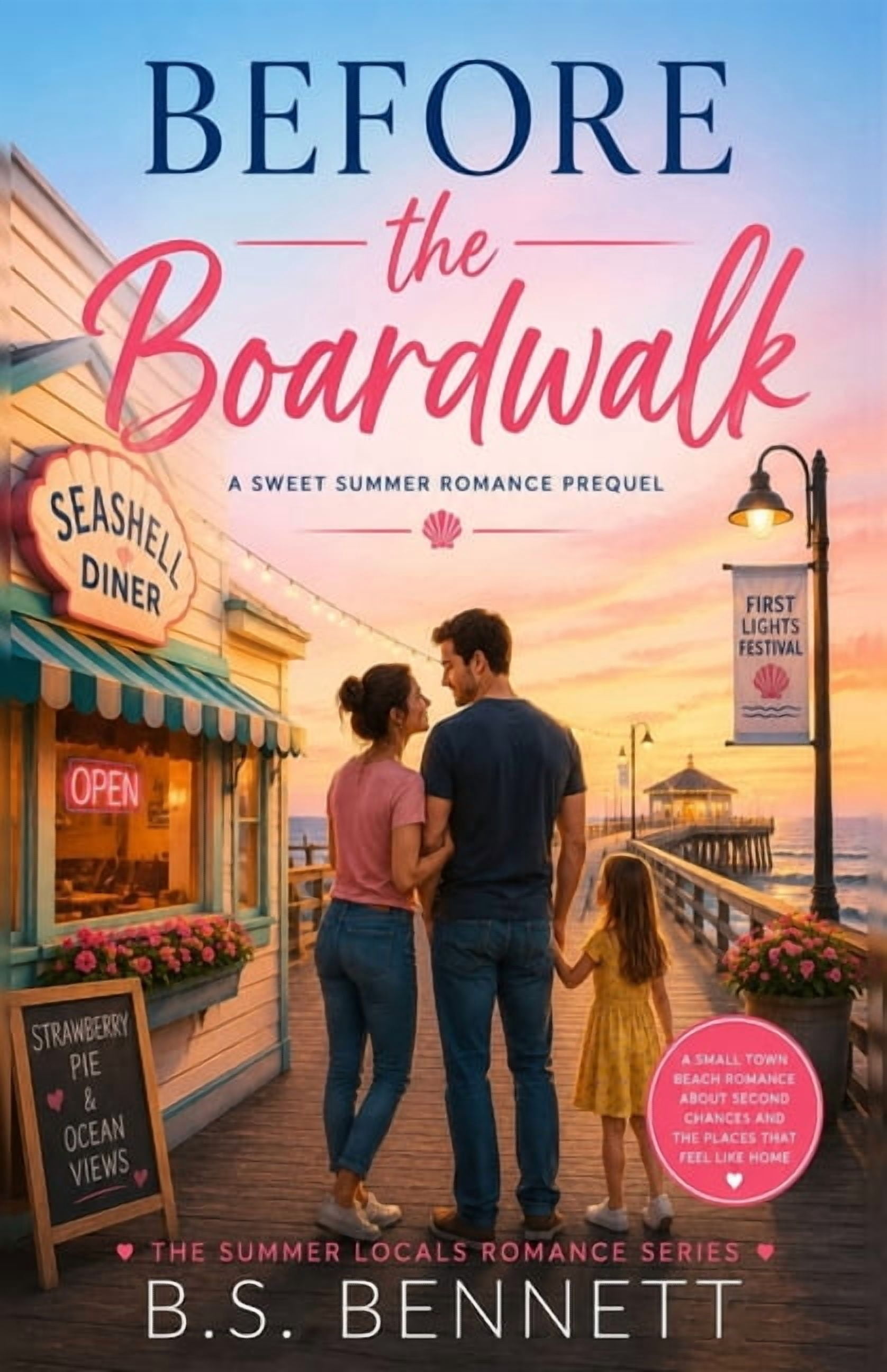 Before The Boardwalk: A Sweet Summer Romance Prequel, (Paperback)