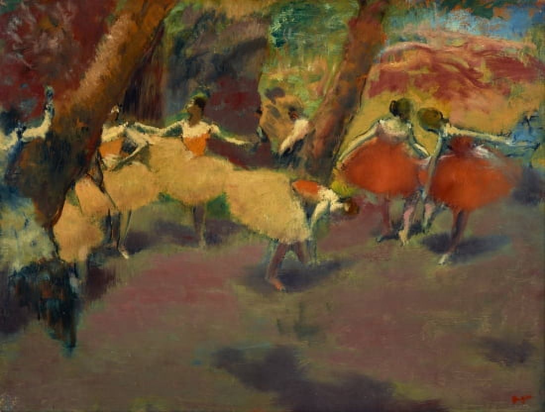 Before The Performance Canvas Art - Edgar Degas (24 x 36)