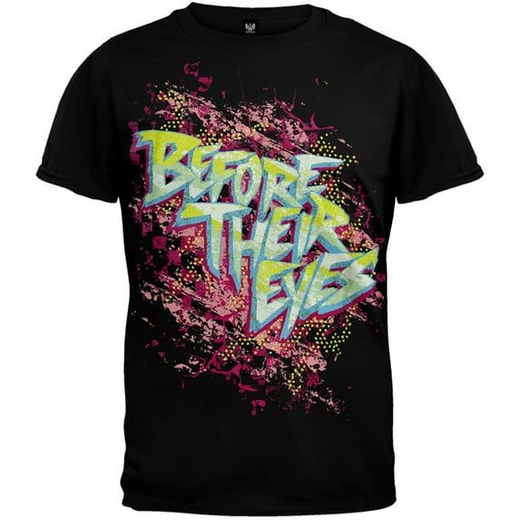 Before Their Eyes Men's New Wave Logo Short Sleeve T Shirt