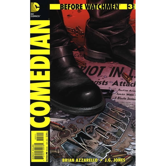 Before Watchmen: Comedian #3 VF ; DC Comic Book