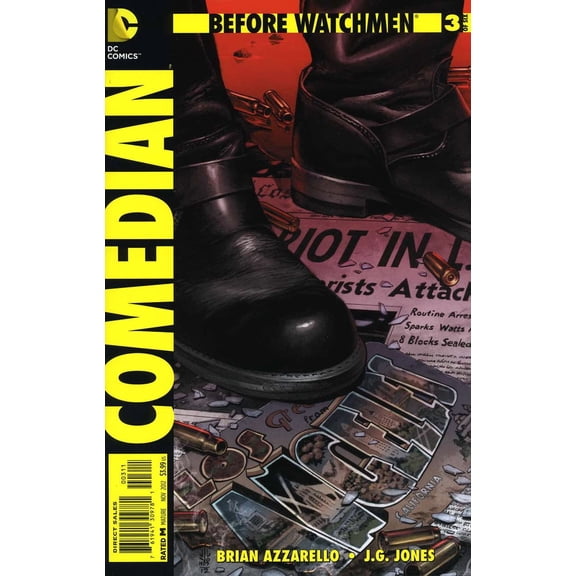 Before Watchmen: Comedian #3 VF ; DC Comic Book