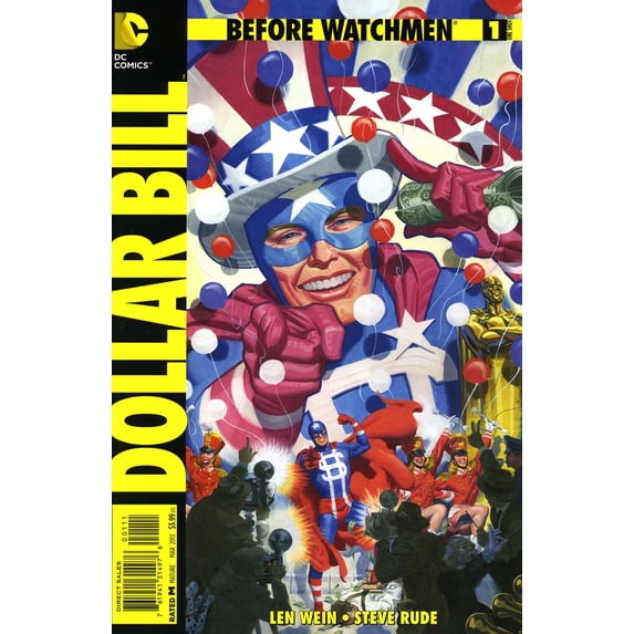 Before Watchmen: Dollar Bill #1 VF ; DC Comic Book