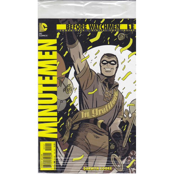 Before Watchmen: Minutemen #1 (in bag) VF ; DC Comic Book