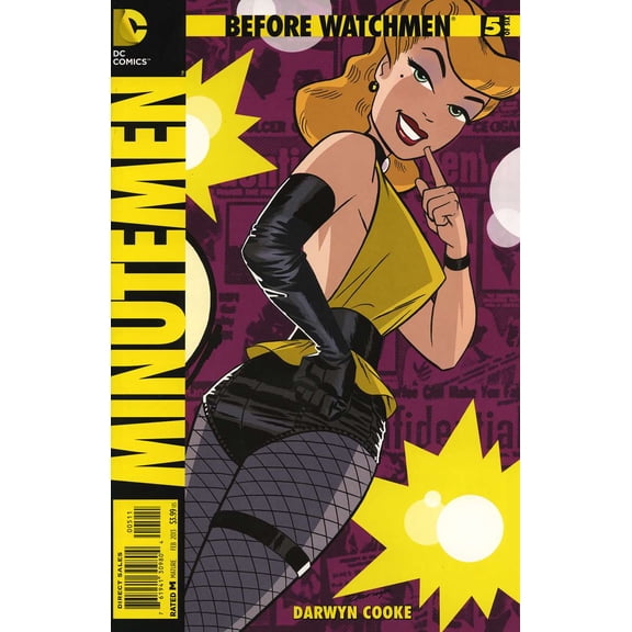 Before Watchmen: Minutemen #5 VF ; DC Comic Book