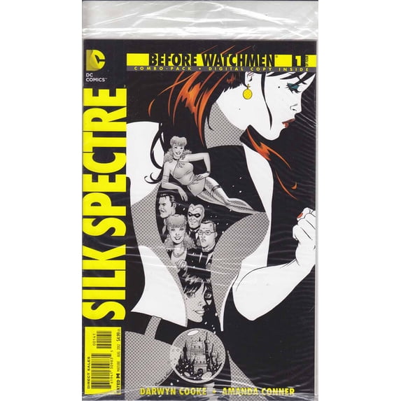 Before Watchmen: Silk Spectre #1 (in bag) VF ; DC Comic Book