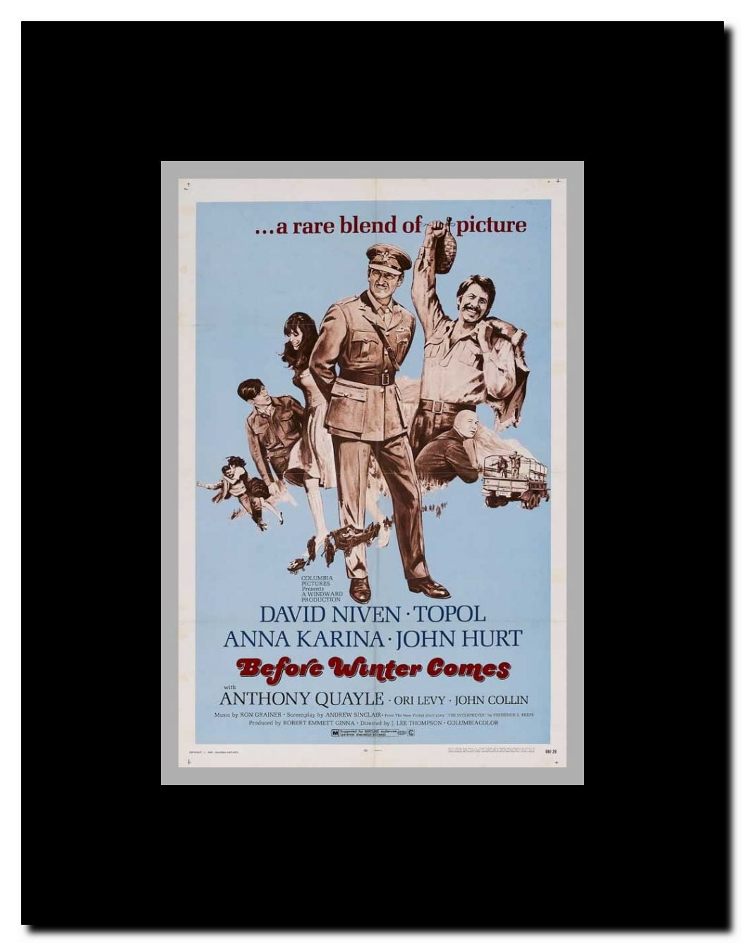 Before Winter Comes Framed Movie Poster