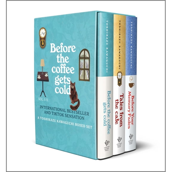 Before the Coffee Gets Cold 3-Book Box Set: A Toshikazu Kawaguchi Book Set, (Hardcover)