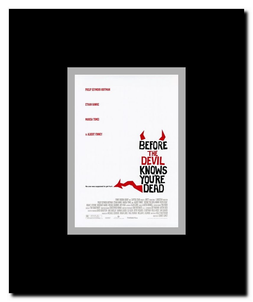 Before the Devil Knows You're Dead Framed Movie Poster