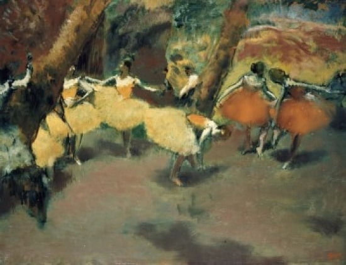 Before the Performance Edgar Degas (1834-1917French) National Gallery of Scotland Edinburgh Canvas Art - Edgar Degas (24 x 36)