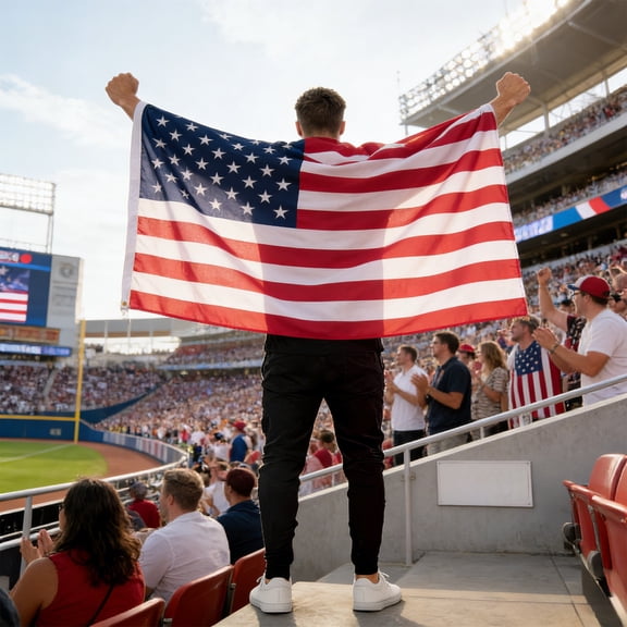 Beforeyayn 2026 USA Canada Mexico Football Shawl Flag Cloak, Eye catching design, for kids and adults attending games, for school spirit days and parties, perfect for wearing as a cape