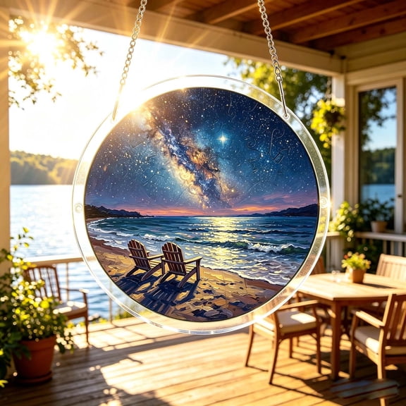 Beforeyayn Acrylic Suncatcher 83Pc, Precision Cut Acrylic Tiles, For Seniors With Patience, Craft Room Or Studio, Cognitive Exercise,