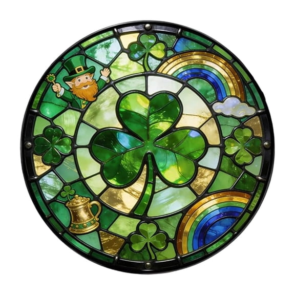 Beforeyayn Acrylic Window Decoration, Colorful Light Catcher Ornament For Glass, Festive Themed Hanging Decor For Window, Decorative Piece For Sunlight, Room, And Seasonal Display Accent