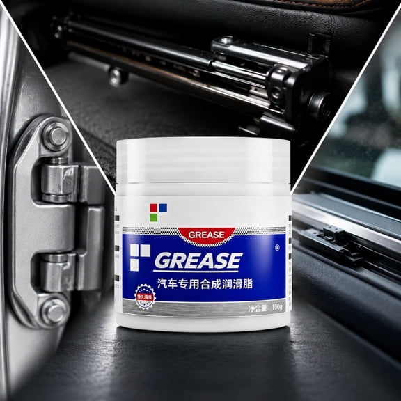 Beforeyayn Automotive Lubricating Grease, for Door Hinge Slide Track Noise Elimination, for Car Owners or Mechanics, on Vehicle Door or Seat Track, for Maintenance And Lubrication Agent