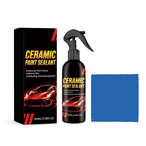 Beforeyayn Coat Ceramic Coating Spray For Cars, High Gloss Hydrophobic Car Wax Polish, Car Paint Surface, Anti Fouling Water Repellent Protection For Auto 100Ml