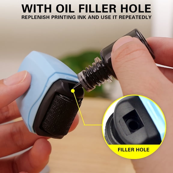Beforeyayn Confidential Data Blocker Roller, Refillable Privacy Roller for Mail, Blocks Personal Info to Prevent Identity Theft | Fast & Efficient