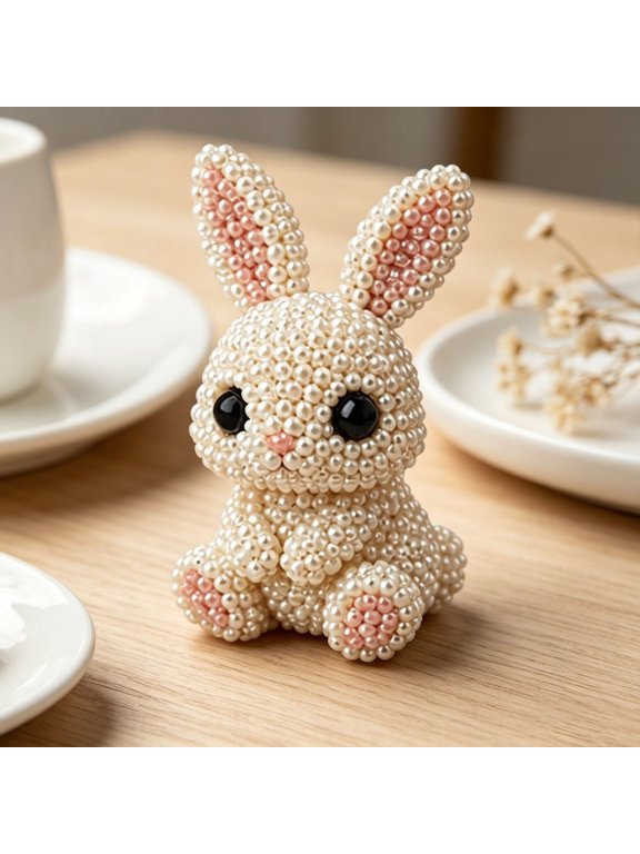 Beforeyayn Diy Bead Animal Kit, Beginner Friendly Beading Set for Handmade Accessory Lovers, Fits Coffee Table, Camper, Fun Activity for Adults and Older Kids