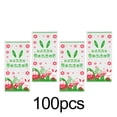 thumbnail image 1 of Beforeyayn Easter Party Transparent Candy Bag with Rabbit Print, OPP Plastic Treat Bag for Snacks and Sweets, Decorative Packaging with Egg Design for Party Favors, Holiday Supply, 1 of 7
