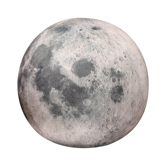 Beforeyayn Faux Planet Pillow, Round Solar System Design Educational Throw Pillow, Soft Decorative Pillow for Room, Bed, Sofa and Space Theme Decor and Learning