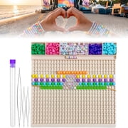 Beforeyayn Kandi Bracelet Making Kit with Storage Tray   200+ Beads for Rave & Festival Outfits, Plur Cuffs, Friendship Bracelets   Diy Craft Set for Edm Concerts, Summer Camp, Teen Gifts