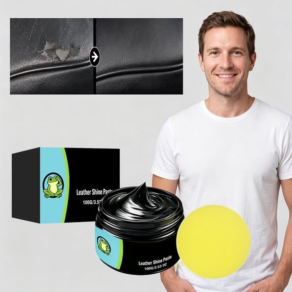 Beforeyayn Leather Repair Paste Refurbishing Agent, for Adults Restoring a Faded Recliner or Car Seat, This Polish Fills Cracks and Brings Back Color Easily|Apply with Soft Cloth