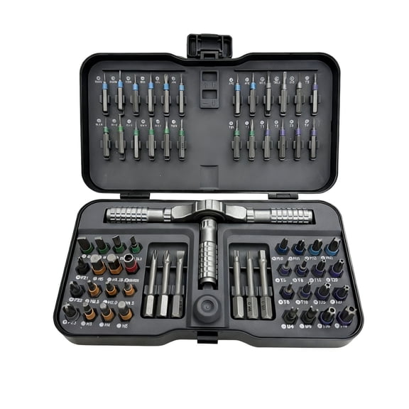 Beforeyayn Magnetic Screwdriver Set, Detachable T-Handle Ratchet Tool Kit, Multi-Bit Driver Set For Repair, Comprehensive Tool Set For Home, Workshop, And DIY Maintenance Projects