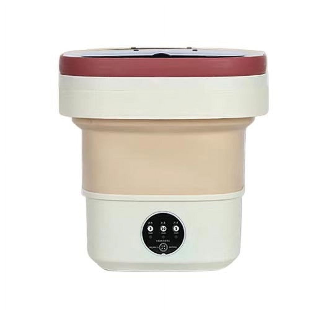Beforeyayn Mini Washing Machine Foldable Bucket Type Laundry Clothes Washer Cleaner Travel Holiday Saving Gifts