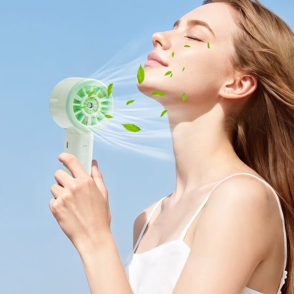 Beforeyayn Mist Mini Fan Handheld, Portable Hydrating Fan with Long Battery, for Moms and Kids, Perfect for Strollers, Pools, and Humid Summer Days