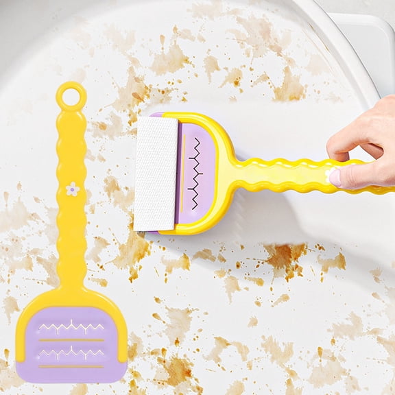 Beforeyayn Pet Hair Remover Scraper, Cute Flower Design Lint Cleaner for Clothes, Carpets and Bedding, Manual Fabric Sweeper Comb for Removing Dog Cat Hair, Reusable Clothing Grooming Tool