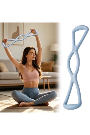 Resistance Bands, Elastic Bands with Comfortable Handles, for Busy Moms or Travelers, In Hotel or Office, for Portable Full-Body Workout