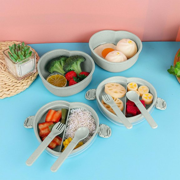 Beforeyayn Student Lunch Box with Utensils, Sealed Bento Container for Work and Travel, Compact and Easy to Carry, Great for Daily Use | Durable.