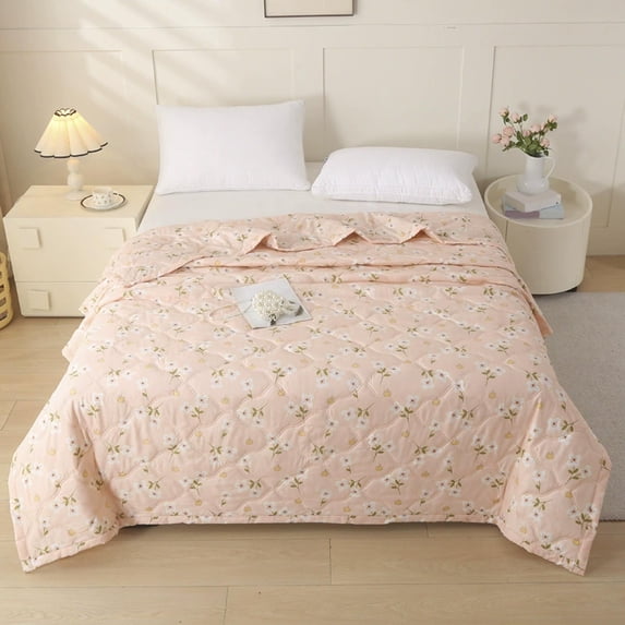 Beforeyayn Summer Washed Conditioned Quilt, Provides cool washable thin quilt for student bedroom and dormitory use, for students and summer sleepers.