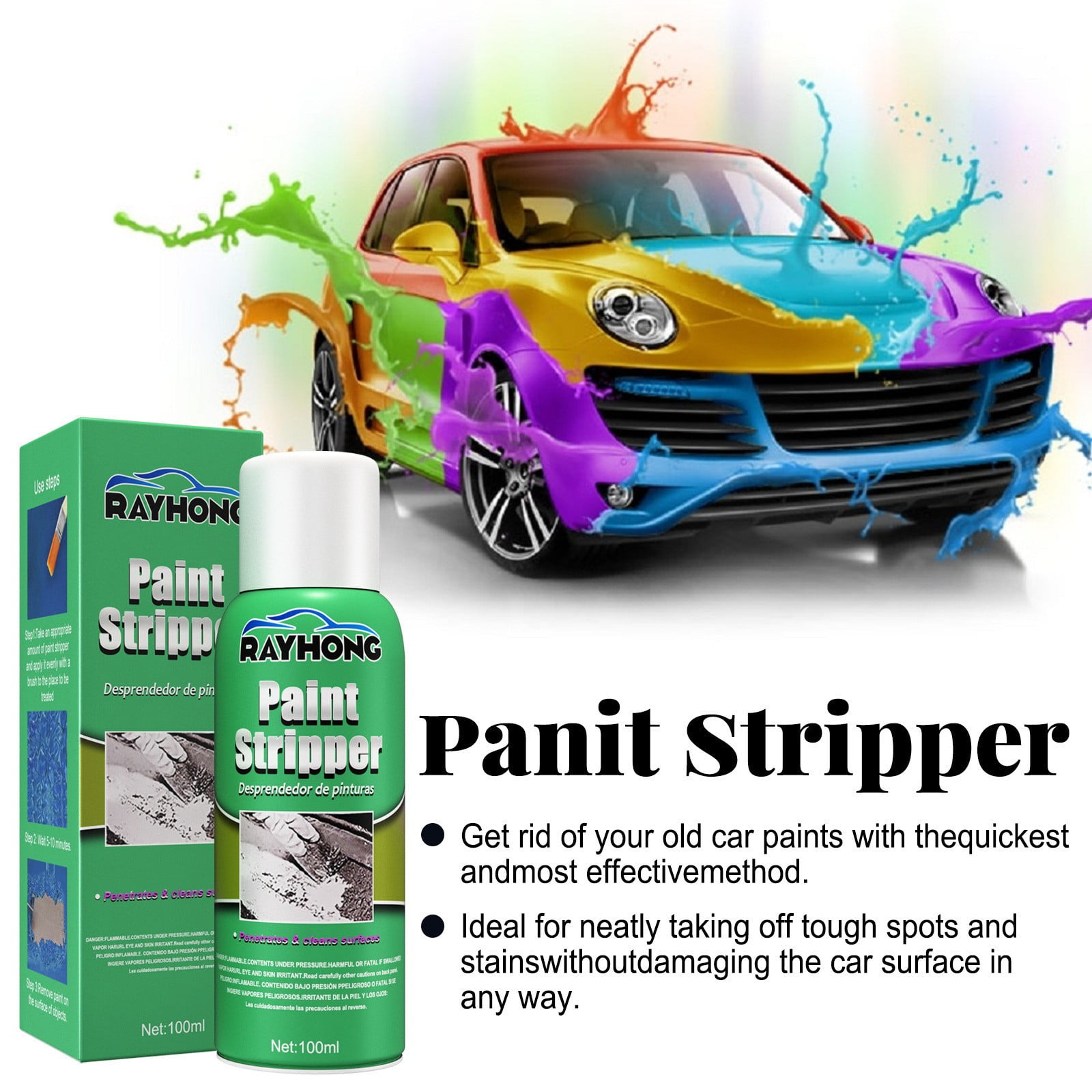 Paint Stripper Application Brush 