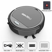 BeforeyaynRobot Vacuum And Mop Combo, 3 In 1 Robotic Vacuum Cleaner With Watertank/Dustbin/Brush, Blocked By Hair, Remote/App, Ideal For Hard Floor/Pet
