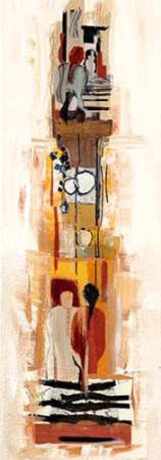 Begegnungen I Canvas Art - Celina Bonciani (12 x 36)