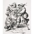 thumbnail image 1 of Beggar Playing The Fiddle And His Wife Accompanying Him With Bones Copy Of An Old Engraving Of The Seventeenth Century 1, 1 of 2