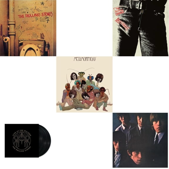 Beggars Banquet & Rolling Stones No.2 (180G) & Metamorphosis & Live At The Wiltern (3LP) & Sticky Fingers
