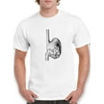 thumbnail image 1 of Begging Hunger T-Shirt Men -Mohsen Najafi Designs, Male Small, 1 of 4