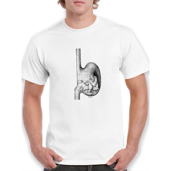 Begging Hunger T-Shirt Men -Mohsen Najafi Designs, Male Small